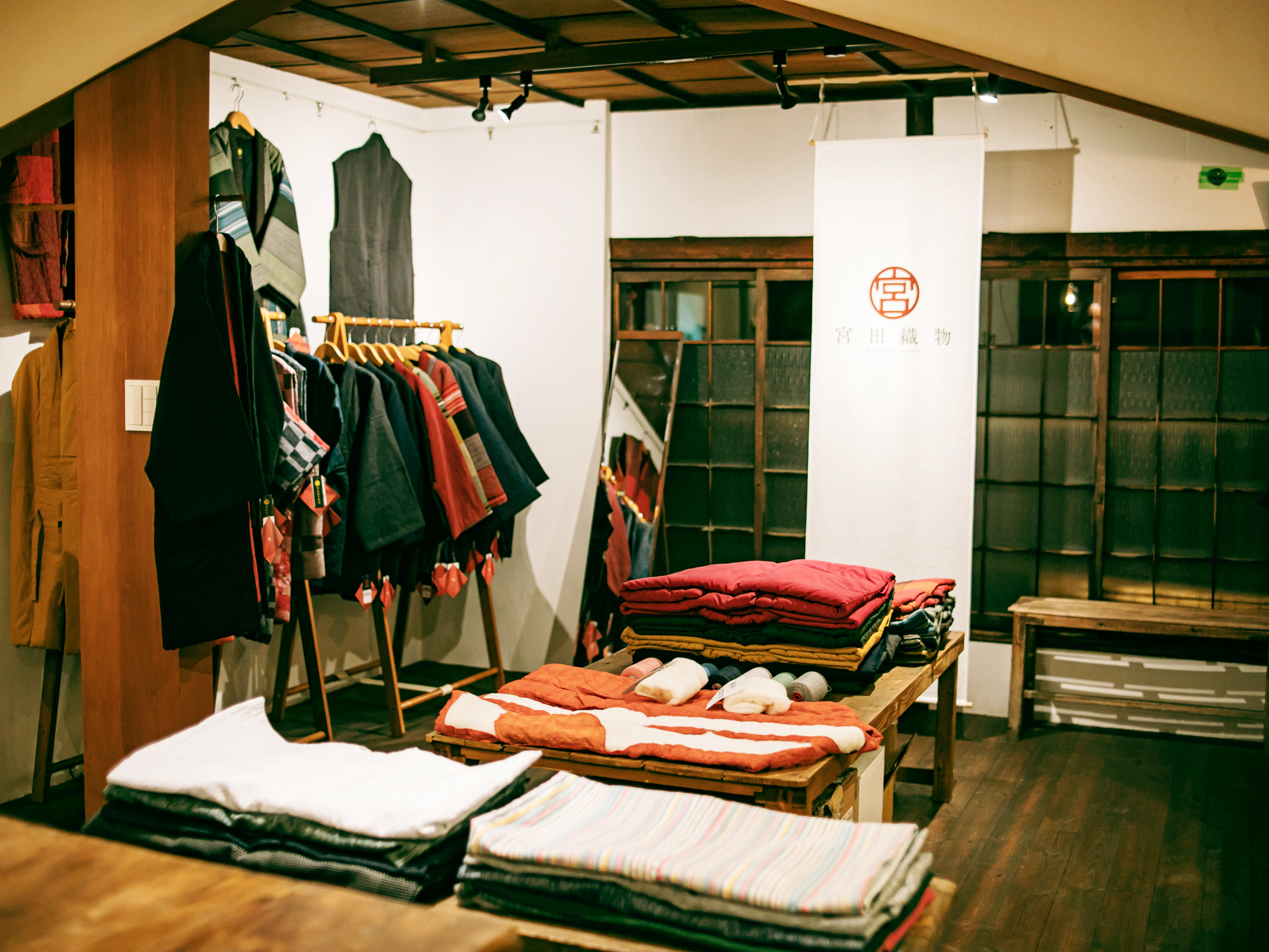 宮田織物のはんてん展2020