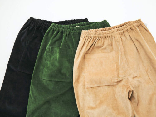 現代風もんぺ コーデュロイストレッチ/うなぎの寝床×遠州