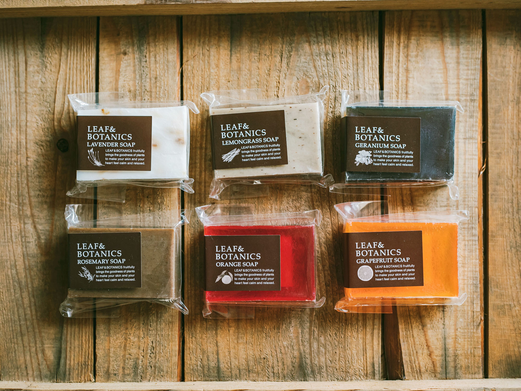 松山油脂 LEAF&BOTANICS マザーソープ