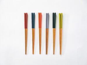 スス竹丸箸 21cm／ヤマチク