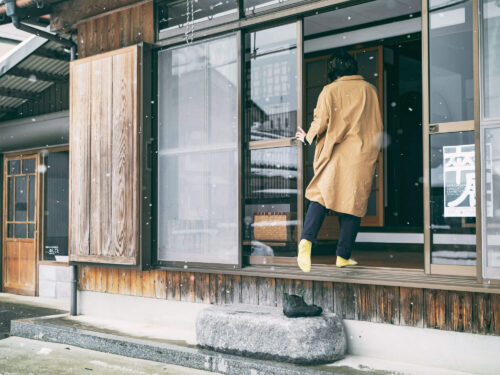 やわらかコットンロングシャツ（ユニセックス）／HUIS