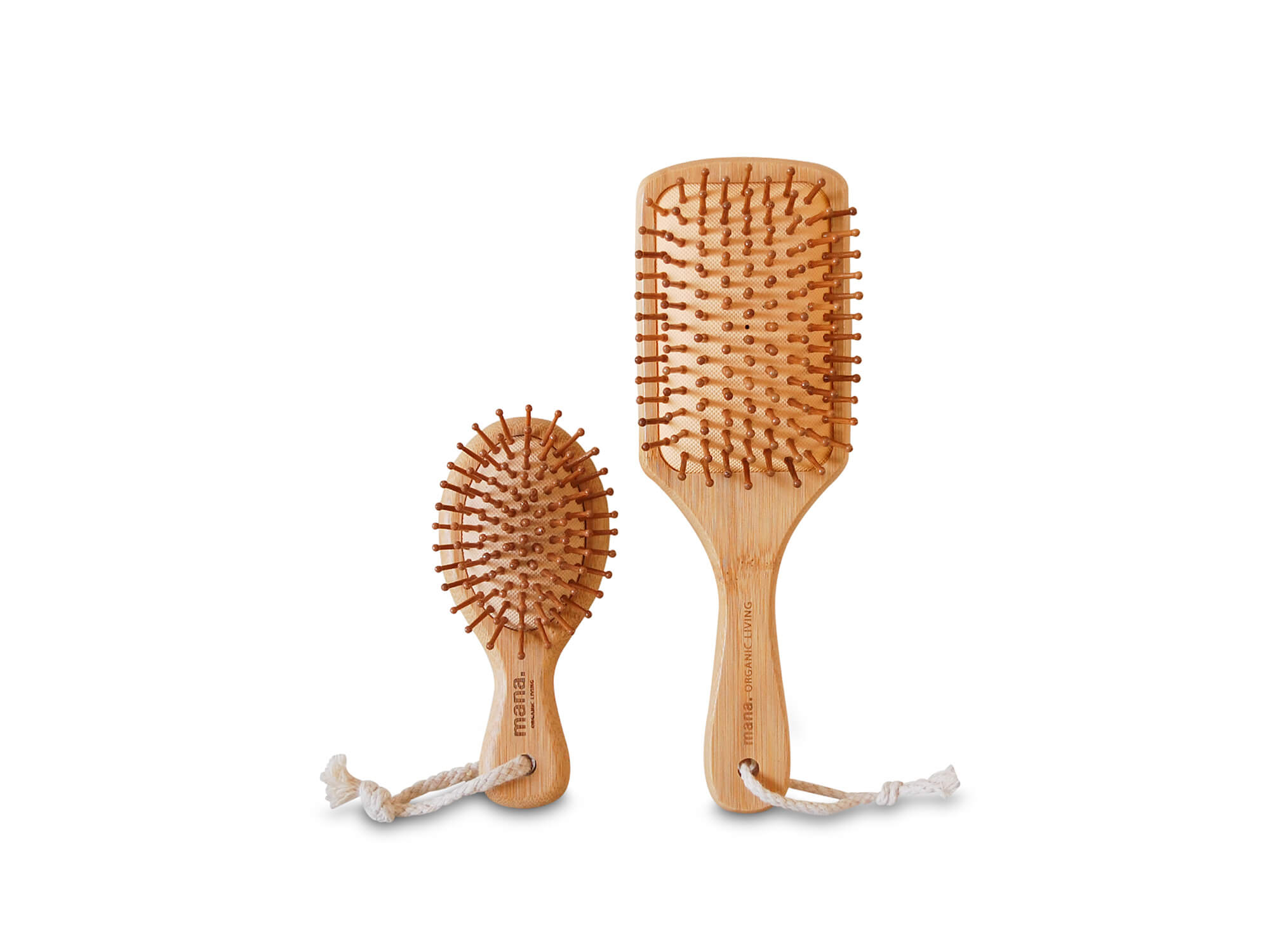 バンブーヘアブラシ MINI／mana. ORGANIC LIVING