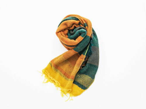 roots shawl MIDDLE No.7/tamaki niime