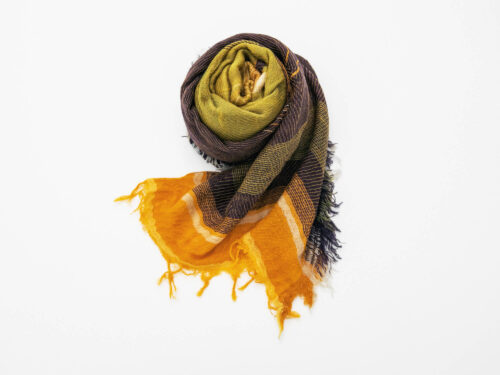 roots shawl MIDDLE No.1/tamaki niime
