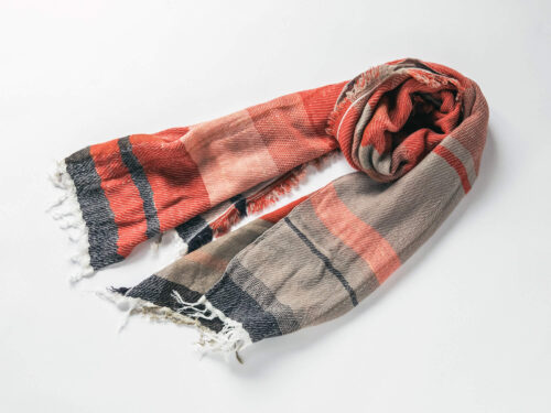 roots shawl MIDDLE No.14/tamaki niime