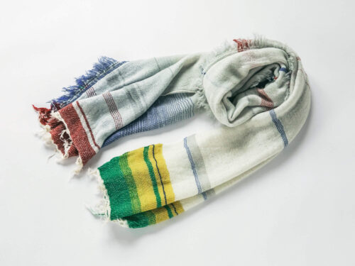 roots shawl MIDDLE No.17/tamaki niime